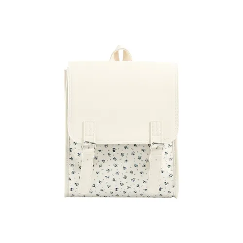 S.REPHEN PU Backpack Unisex White