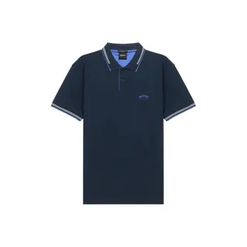 HUGO BOSS Polo Shirts Men Dark Blue