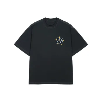 SKUNK GALLERY Short Sleeved T Shirts Men's Dark Gray