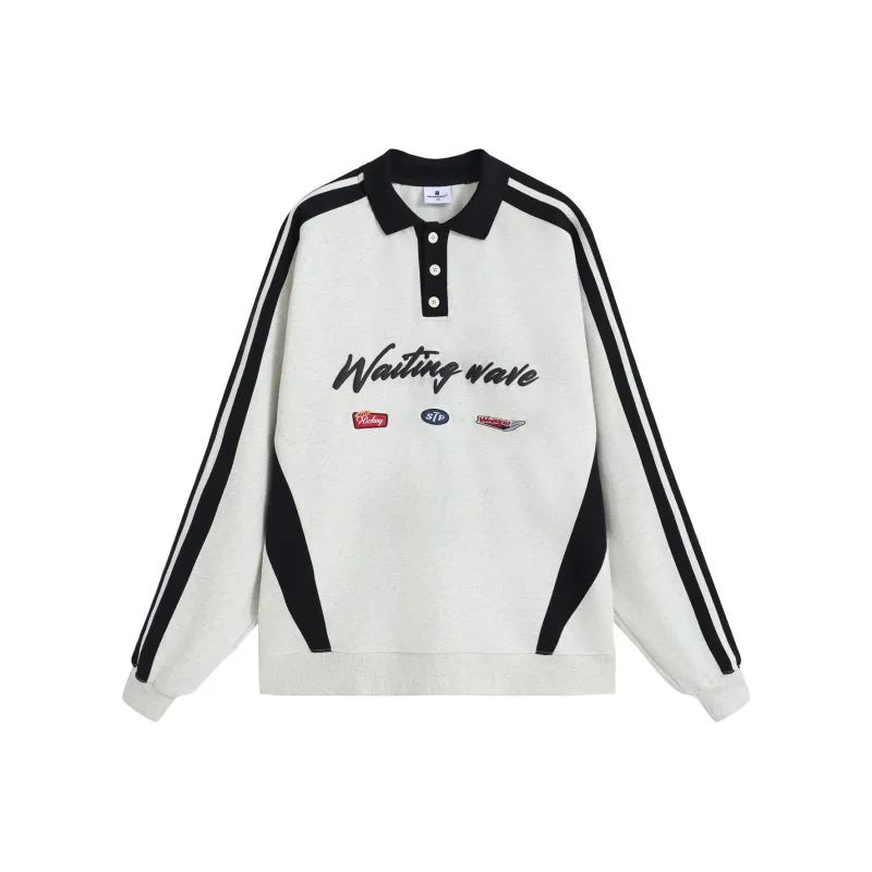 WAITINGWAVE Sweatshirts Unisex-3