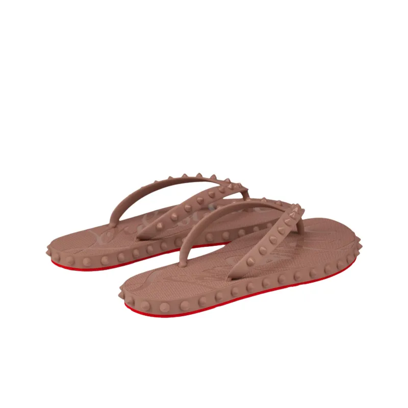 CL Flip Flops Women's Light Brown-3