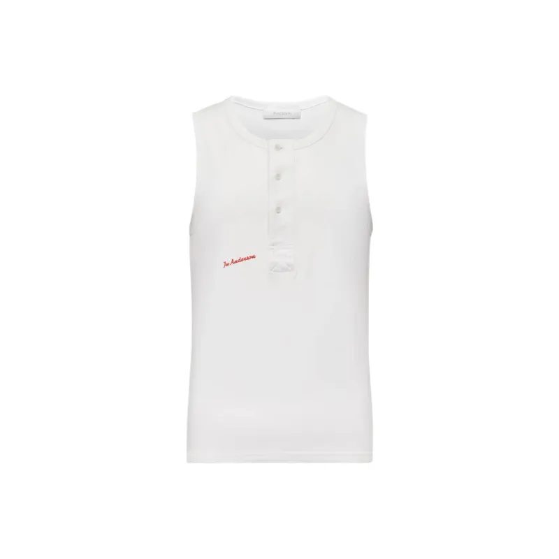 JW Anderson Woven Tank Top-0