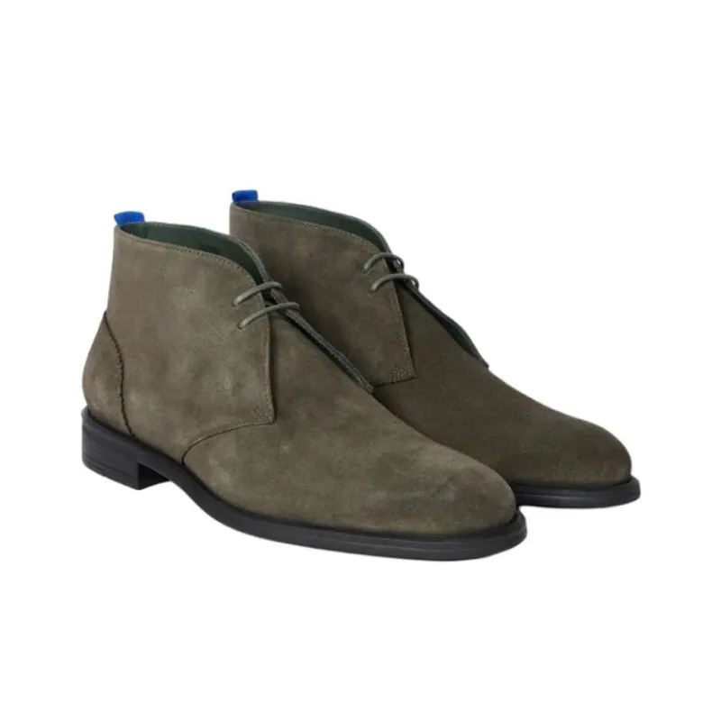 Paul Smith Drummond Ankle Boots Men's Green-2