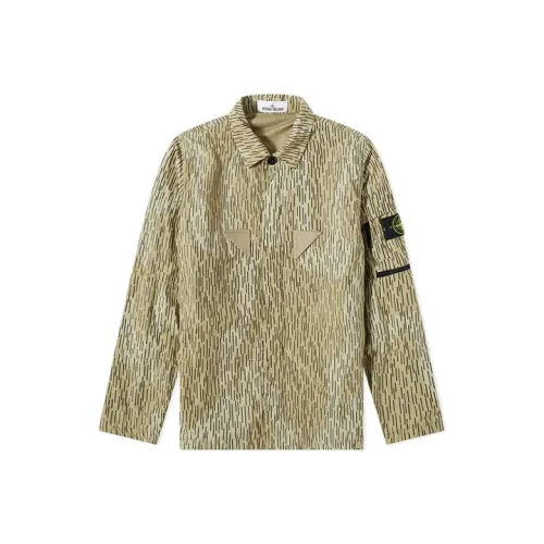 STONE ISLAND FW21 Shirt Men's Yellow