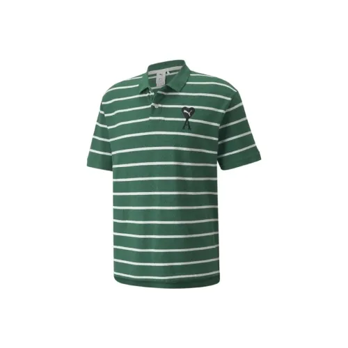 Amiparis X PUMA AMIPARIS Polo Shirts Men Verdant Green