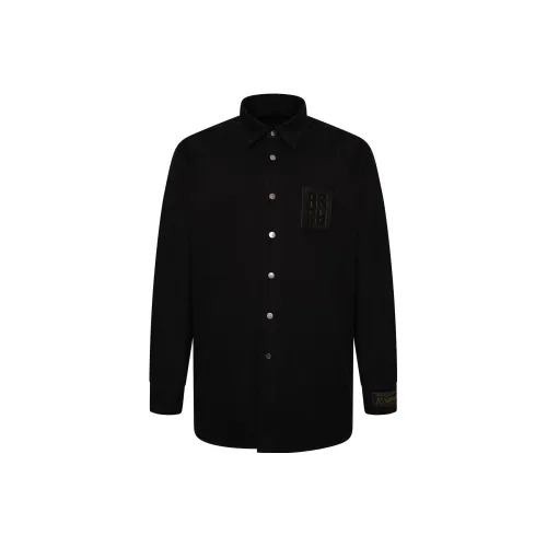 RAF SIMONS Shirts Men Black