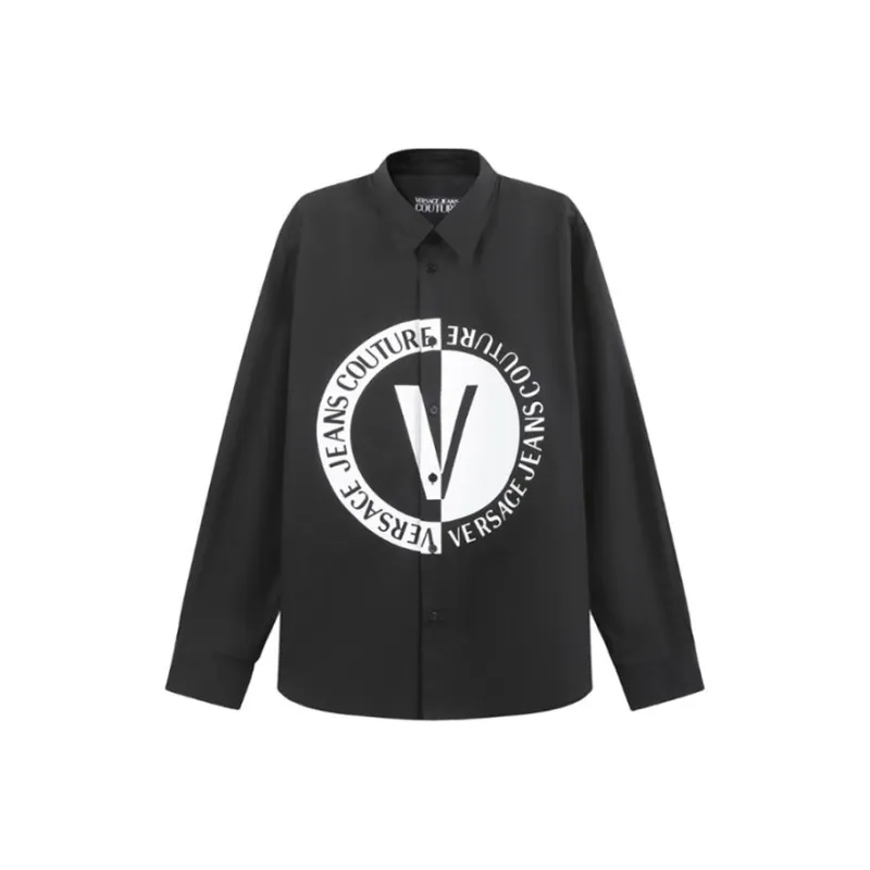 VERSACE JEANS COUTURE FW23 Shirt Men's Black-0