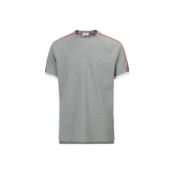 THOM BROWNE Raglan Sleeved Crewneck T Shirt