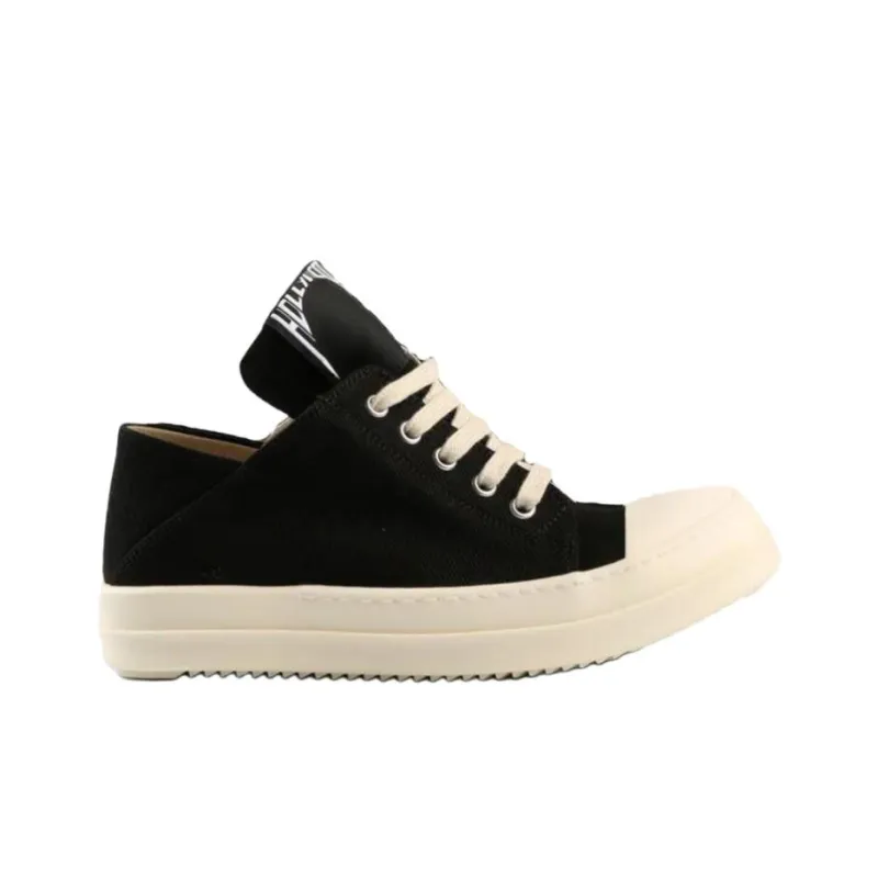 Rick Owens DRKSHDW Canvas Shoes Women's Black-1