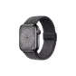 Woven Stretch Loop Magnetic Clasp Sports Strap (Dark Gray)