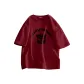 [100% cotton]Burgundy (Steel Hero)