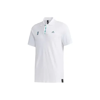 Adidas Polo Shirts Men White