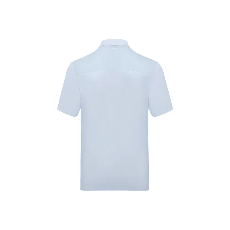 LI NING 1990 Commuter Series Shirt Men's Cloud Porcelain Blue-1