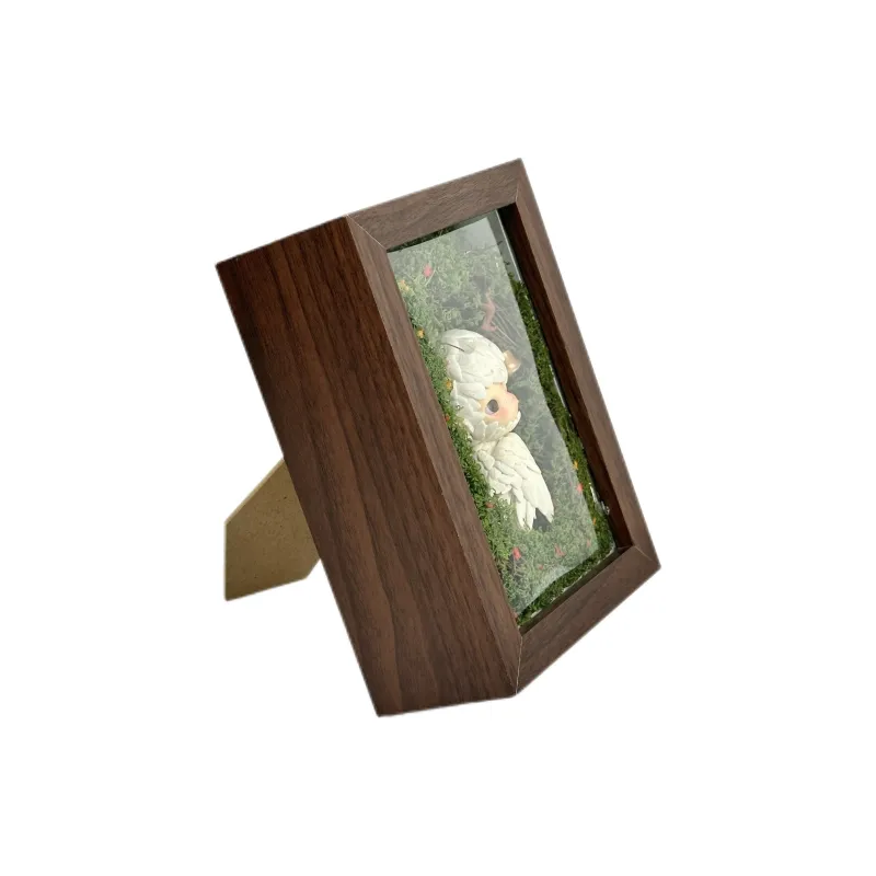 [Modified Doll] POP MART Hirono Shelter Collection Birdman Photo Frame SAML Hang Tag Box 15cm-2