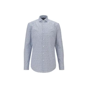 HUGO BOSS Floral print Poplin Shirt