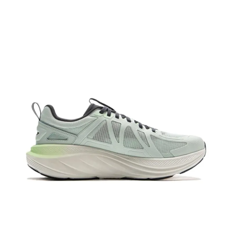 LiNing Leisurely Abrasion Resistant Moisture Wicking Low Top Casual Running Shoes Men's Soft Water Blue-1
