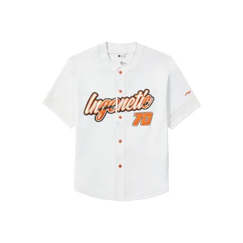 Lining X LNG Shirts Unisex Standard White