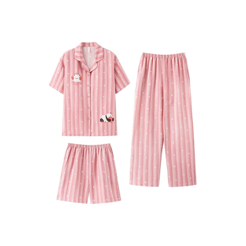 WANANNI Pajama Set Women's Pink-0