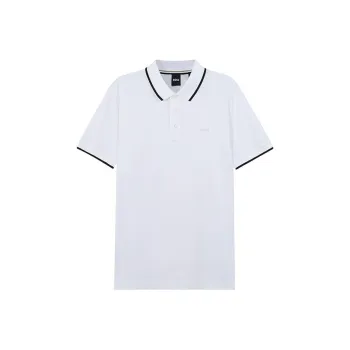 HUGO BOSS Polo Shirts Men White