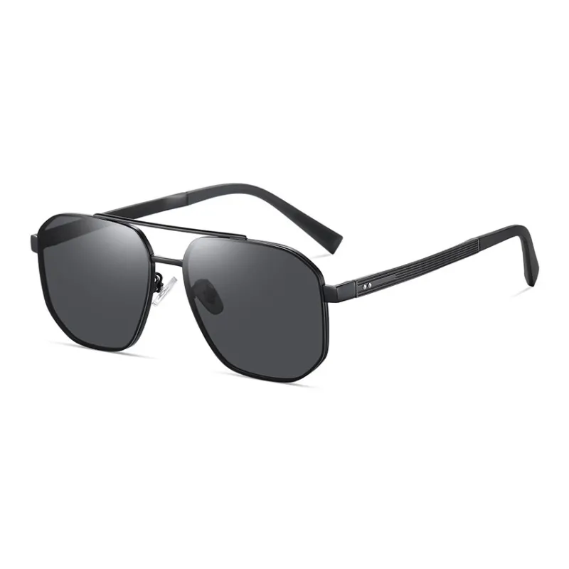 Yamaichi Maru Stainless Steel Round Sunglasses Unisex-1