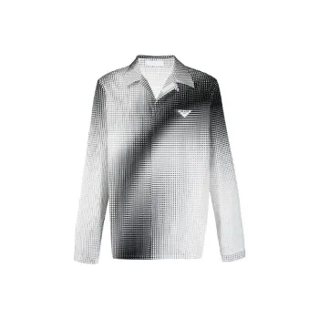 PRADA Shirts Men Gray