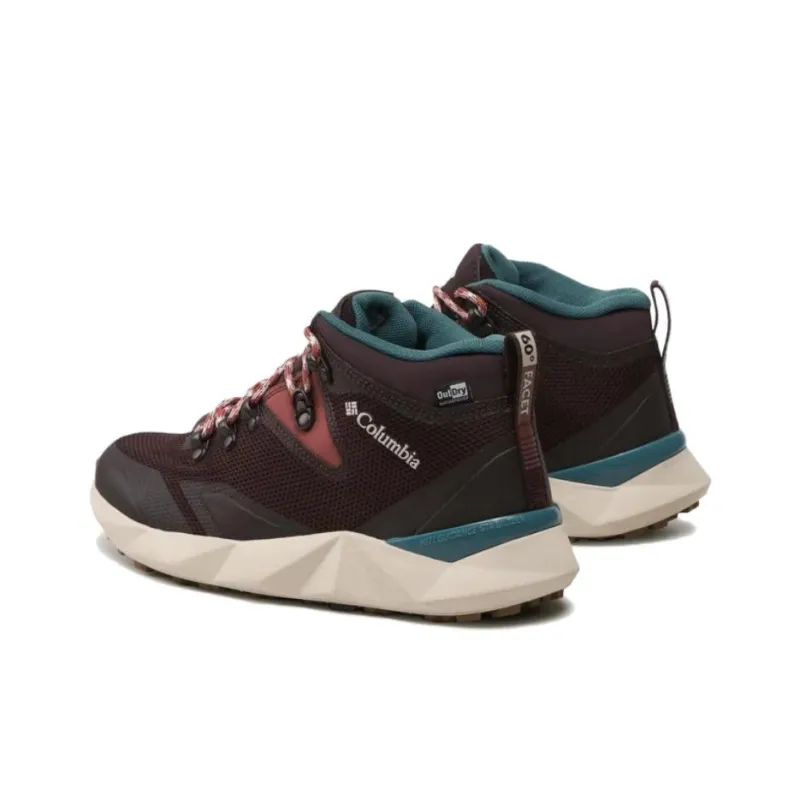 Columbia Facet 60 Abrasion Resistant Slip Resistant Mid Top Hiking Shoes Women's Umber-3
