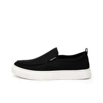 FED Breathable Low Top Canvas Shoes Men's Black