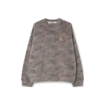 KIMHEKIM NEO COIN LOGO EMBROIDERED BRUSHED SWEATSHIRT Sweatshirt Unisex OLIVE/Olive
