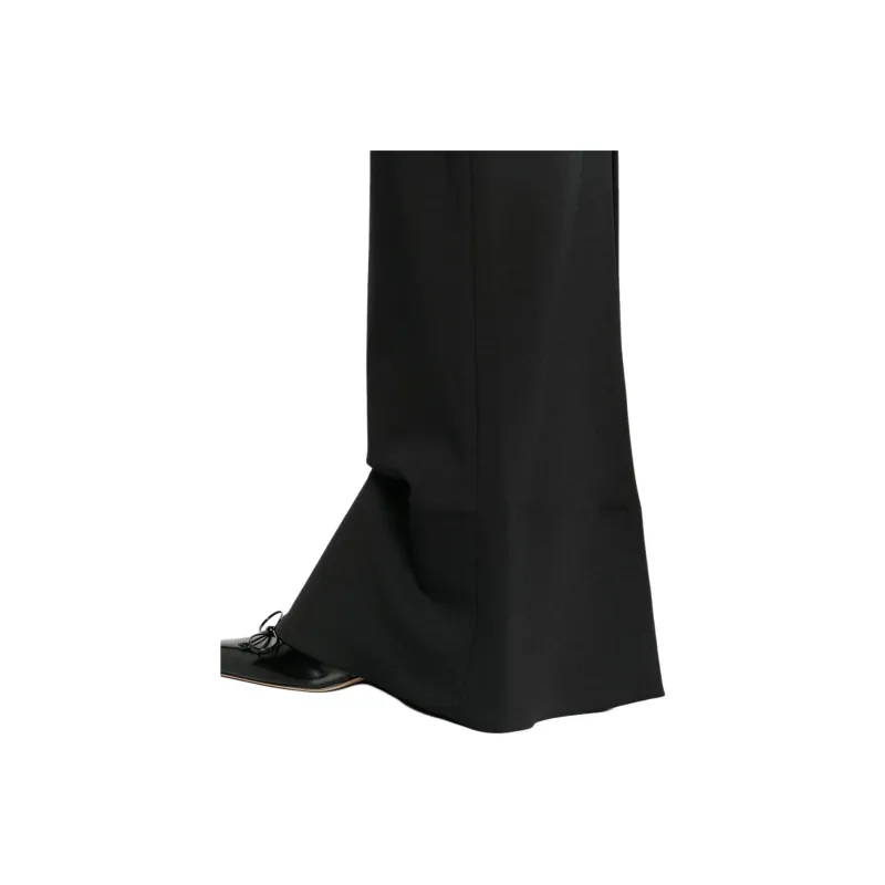 Jacquemus Rear Slit Maxi Skirt-5