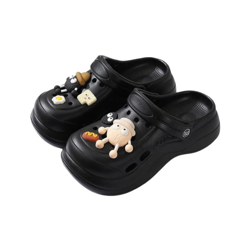 Ke Jiayi Platform Summer Versatile Trendy Slip Resistant Odor Resistant Slippers Outerwear Fashion Closed Toe Sandal-2