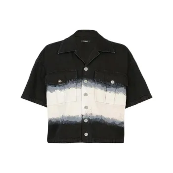 BALMAIN Shirts Men Black