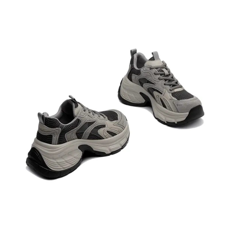 JESSICA SOPHIA Height Increasing Low Top Chunky Sneakers Women's-1