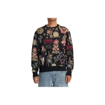 RVCA Sweatshirts Men Black