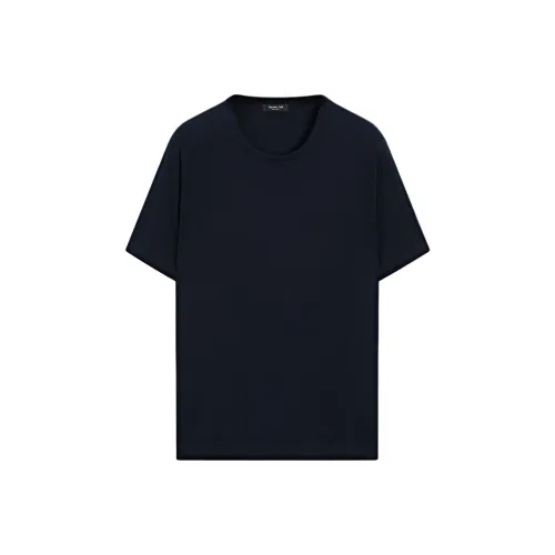 Massimo Dutti T Shirt Men's Sea Blue