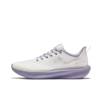 Erke Water Float 6 Abrasion Resistant Slip Resistant Low Top Casual Running Shoes Women's White Purple