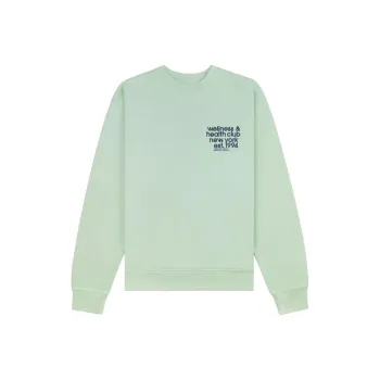SPORTY & RICH Usa Health Club Crew neck Sweatshirt