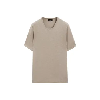 Massimo Dutti T Shirt Men's Beige