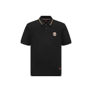 EVISU Polo Shirts Men Black