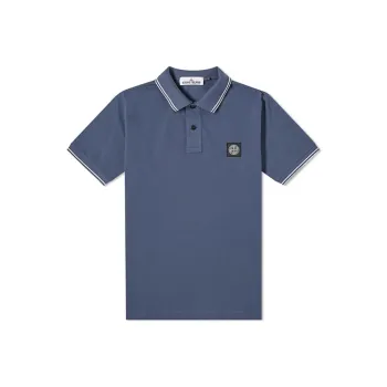 STONE ISLAND Polo Shirts Men Blue