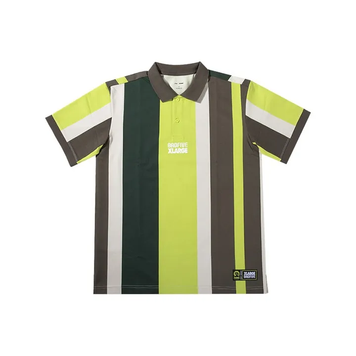 Xlarge X LINING Badfive Polo Shirts Men Green-0