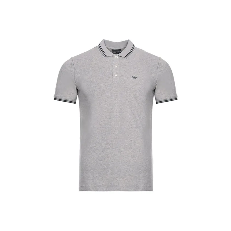 EMPORIO ARMANI Polo Shirt Men's Mixed Gray-0
