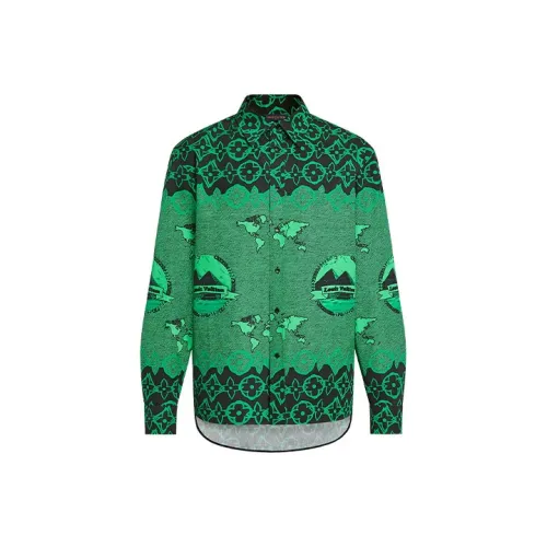LOUIS VUITTON Lv Wax Oversized Business Shirt