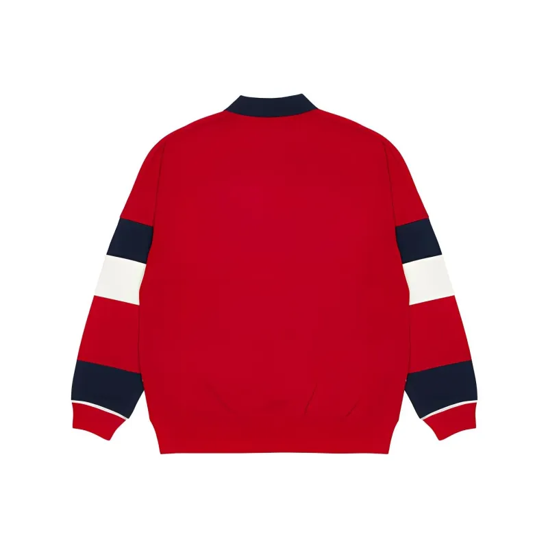 PALACE Classic Stripe Drop Shoulder Polo-1