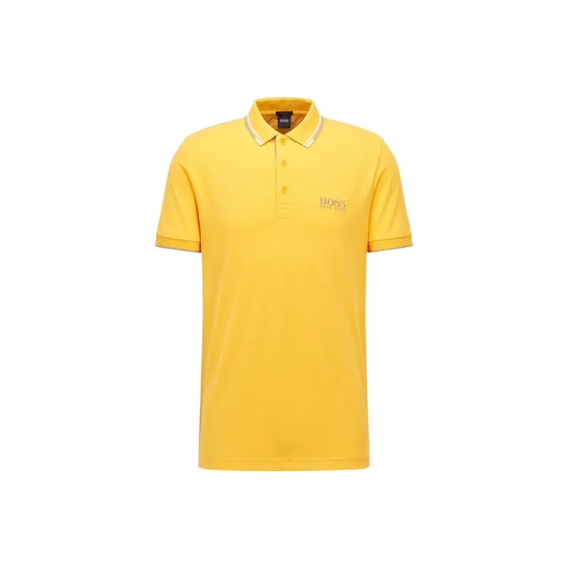 HUGO BOSS Polo Shirt Men's Yellow-0