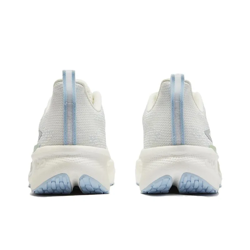 361° Abrasion Resistant Slip Resistant Low Top Casual Running Shoes Women's White Blue-3