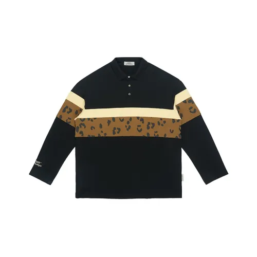 EMPTY REFERENCE Doberman Series Puffer Jacket Unisex Black