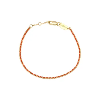 Redline 18K Gold Bracelets Women's Red