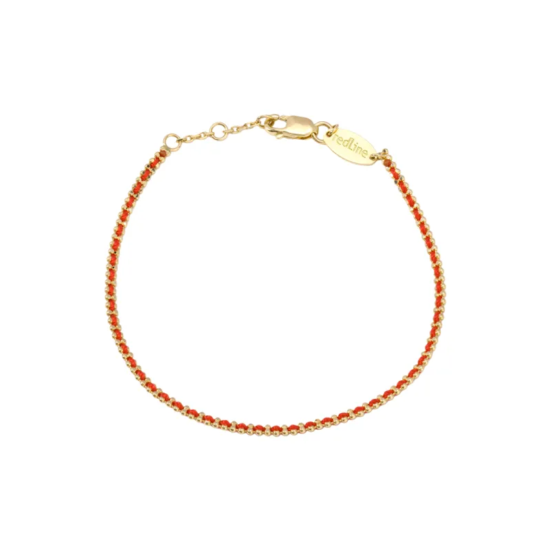 Redline 18K Gold Bracelets Women's Red-0