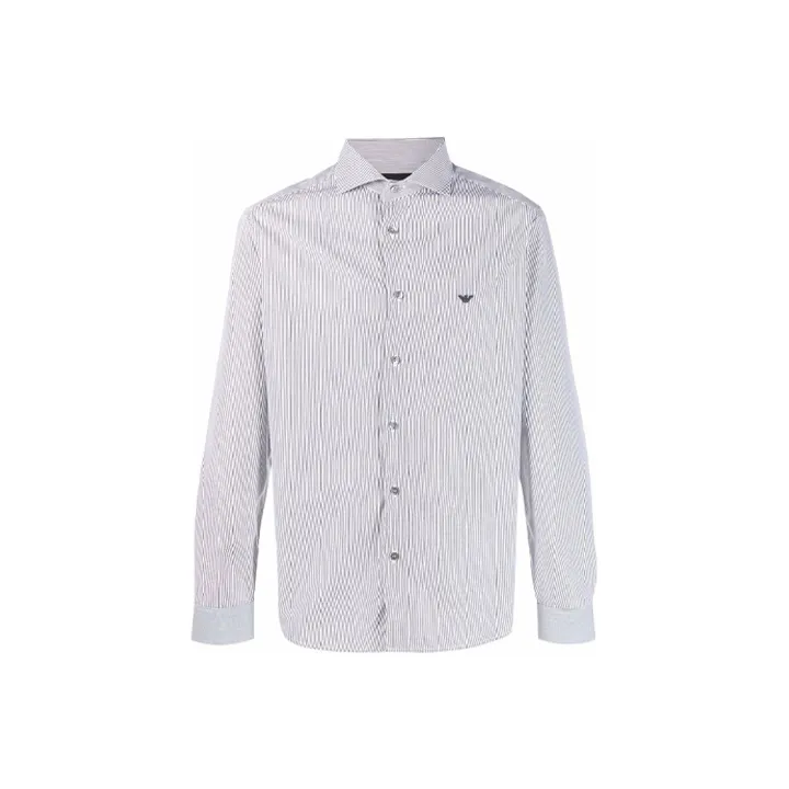 EMPORIO ARMANI Shirts Men Gray-0