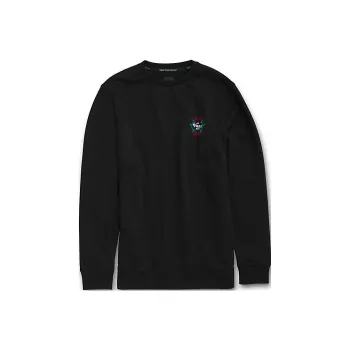 Vans ROSES CREW Sweatshirt Men's Black